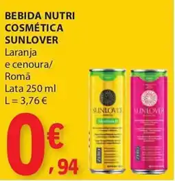 E.Leclerc Bebida nutri cosmética sunlover promoção