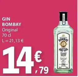 E.Leclerc Gin bombay original promoção