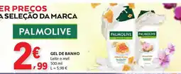 E.Leclerc Gel de banho leite e mel promoção