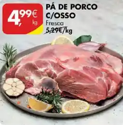 Pingo Doce Pá de porco c/osso promoção