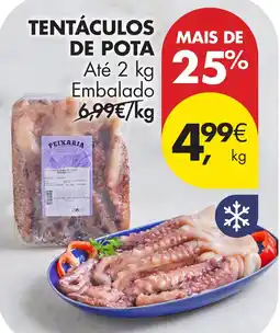 Pingo Doce Tentaculos de pota promoção