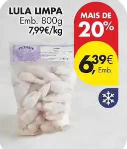 Pingo Doce Lula limpa promoção