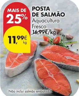 Pingo Doce Posta de salmão promoção