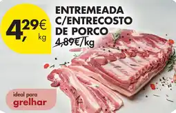 Pingo Doce Entremeada c/entrecosto de porco promoção