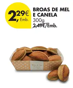 Pingo Doce Broas de mel e canela promoção