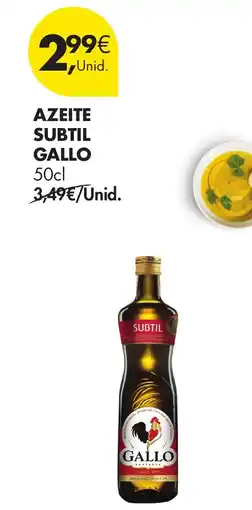 Pingo Doce Azeite subtil gallo promoção