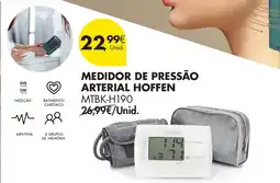 Pingo Doce Medidor de pressão arterial hoffen mtbk-h190 promoção