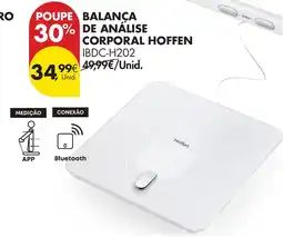 Pingo Doce Poupe balanca de análise corporal hoffen ibdc-h202 promoção