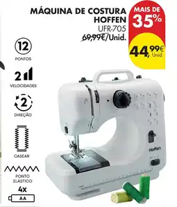 Pingo Doce Máquina de costura hoffen UFR-705 promoção