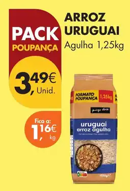 Pingo Doce Arroz uruguai agulha promoção