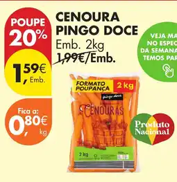 Pingo Doce Cenoura pingo doce promoção