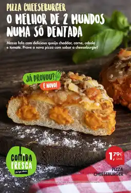 Pingo Doce Pizza Cheeseburger promoção