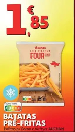 Auchan Batatas pre-fritas promoção
