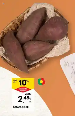 Continente Batata doce promoção