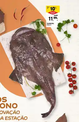 Continente Tamboril fresco promoção