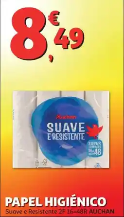Auchan Papel higiénico promoção