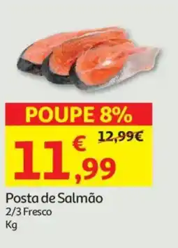 Auchan Posta de Salmão promoção