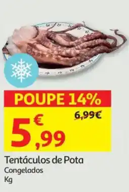 Auchan Tentáculos de Pota Congelados promoção