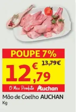 Auchan Mão de Coelho AUCHAN promoção
