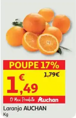Auchan Laranja AUCHAN promoção