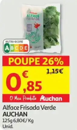 Auchan Alface Frisada Verde AUCHAN promoção