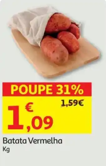 Auchan Batata Vermelha promoção