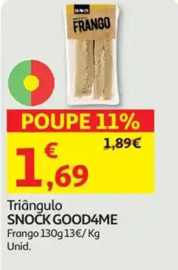 Auchan Triângulo SNOČK GOOD4ME Frango promoção