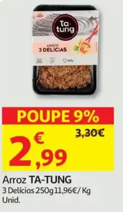 Auchan Arroz TA-TUNG promoção