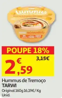 Auchan Hummus de Tremoço TARWI promoção