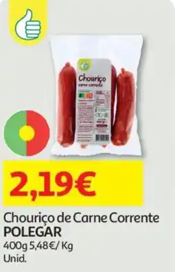 Auchan Chouriço de Carne Corrente POLEGAR promoção