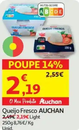Auchan Queijo Fresco AUCHAN promoção