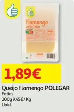 Auchan Queijo Flamengo POLEGAR promoção