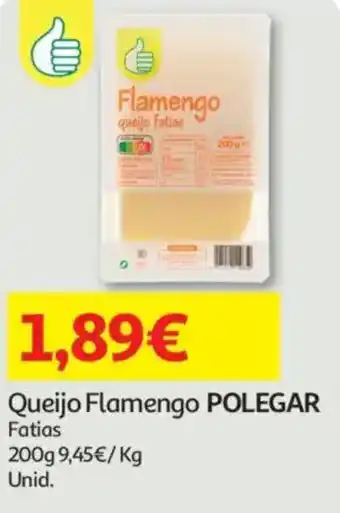 Auchan Queijo Flamengo POLEGAR promoção