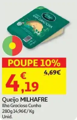 Auchan Queijo MILHAFRE Ilha Graciosa Cunha promoção