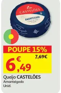 Auchan Queijo CASTELÕES Amanteigado promoção