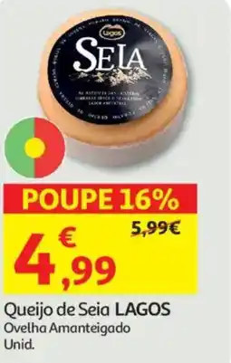 Auchan Queijo de Seia LAGOS Ovelha Amanteigado promoção