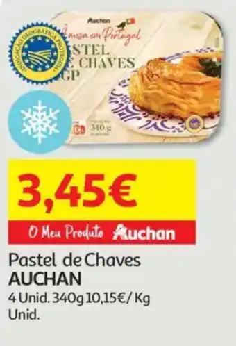 Auchan Pastel de Chaves AUCHAN promoção