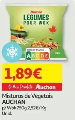 Auchan Misturas de Vegetais AUCHAN promoção