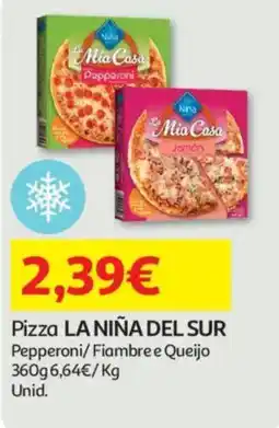 Auchan Pizza LA NIÑA DEL SUR promoção