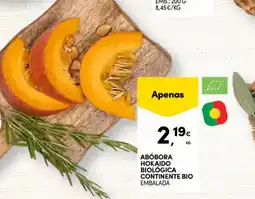 Continente Abóbora hokaido biológica continente bio embalada promoção
