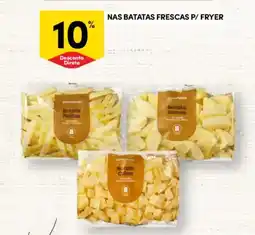 Continente Nas batatas frescas p/ fryer promoção