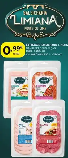 Spar Fatiados salsicharia limiana promoção