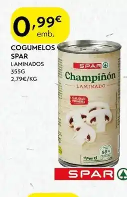 Spar Cogumelos spar laminados promoção