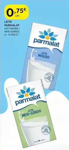 Spar Leite parmalat uht promoção