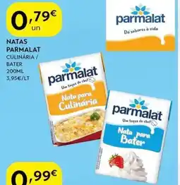 Spar Natas parmalat promoção