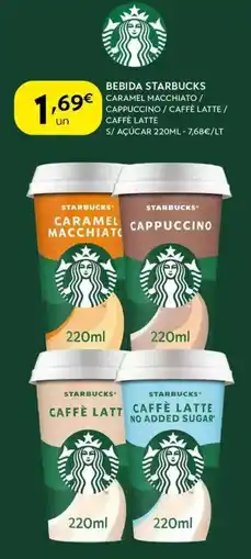 Spar Bebida starbucks promoção