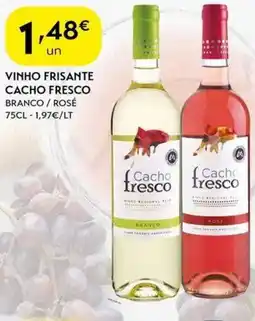 Spar Vinho frisante cacho fresco promoção