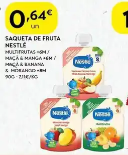 Spar Saqueta de fruta nestlé promoção