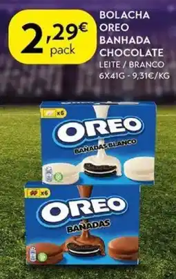 Spar Bolacha oreo banhada chocolate promoção