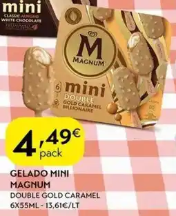 Spar Gelado mini magnum promoção